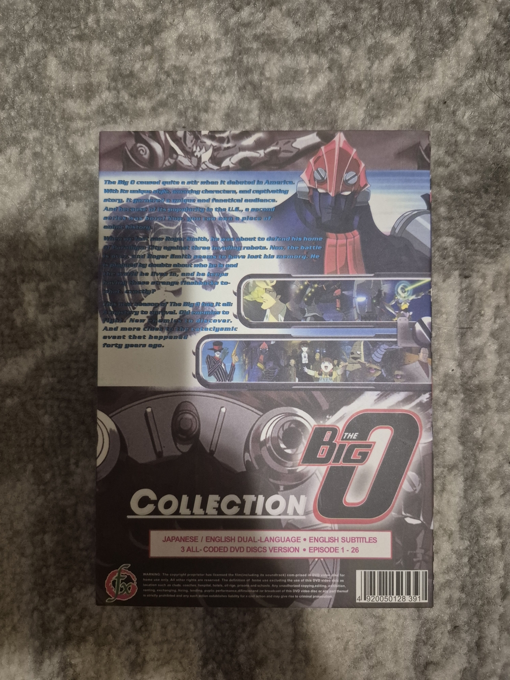 The Big O Collection Deck Protector - Multicolor Anime Card Sleeve - Picture 5 of 5